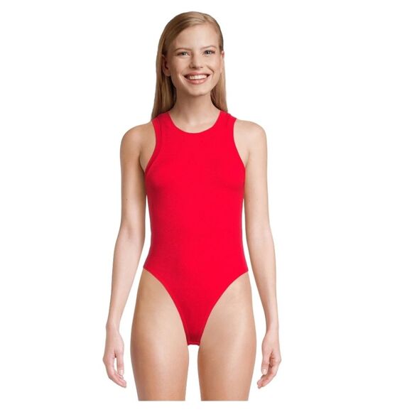 No Boundaries Juniors Round Neck Sleeveless, Bodysuit Size Small (3-5) - Picture 4 of 7